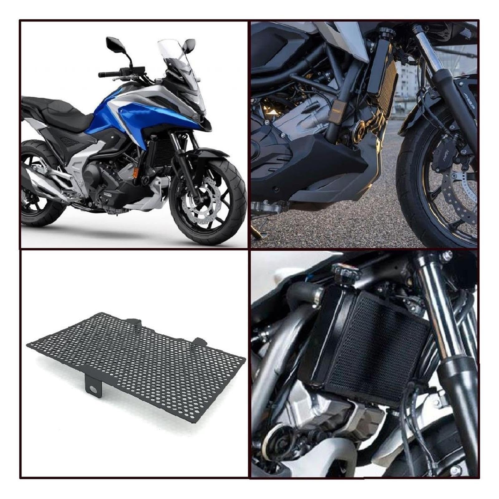 Dla Honda NC750X/ABS/DCT 2021-2024 Osłona Chłodnicy Motocykla