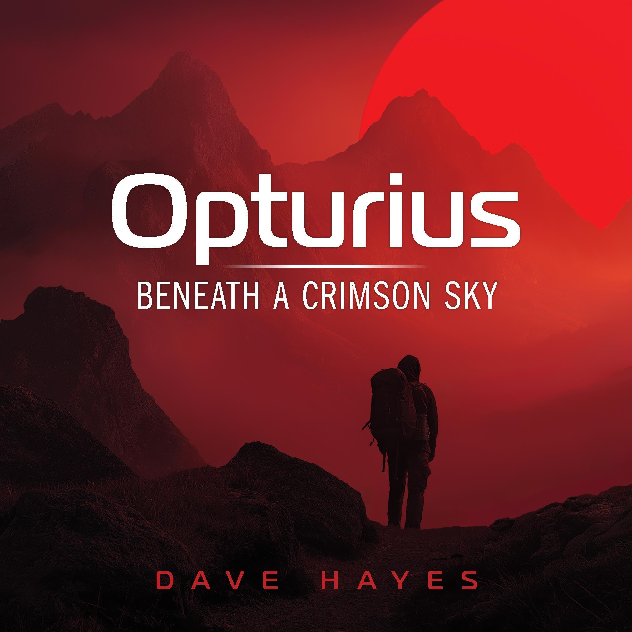 Cover art for Opturius: Beneath a Crimson Sky