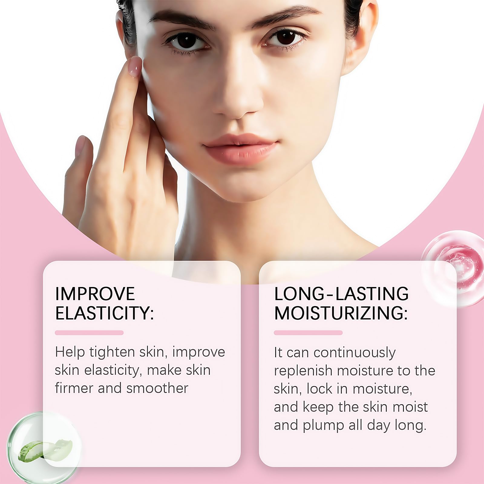 4PCS Glass Skin Collagen Mask, Hydrating Face Masks Skincare, Collagen Face Mask for Firming & Moisturising - Image 2