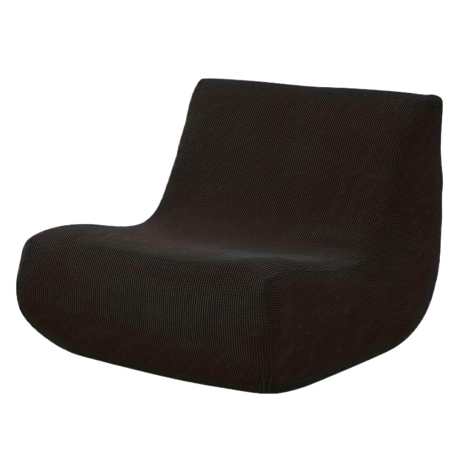 GCYEIDMA Armless Sofa Slipcover 1pc Stretch Sofa Slipcover Armchair Cover Jacquard Lazy Armless Chair Protector For Bedroom Home Decor(Color 14)