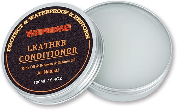 Mink Oil Leather Conditioner Cleaner for Boots, Shoes & Leather Goods | Softens Leather | Cleans & Conditions | Restores Shine | Maintain Flexibility | For Boots, Shoes, Bags & Jackets