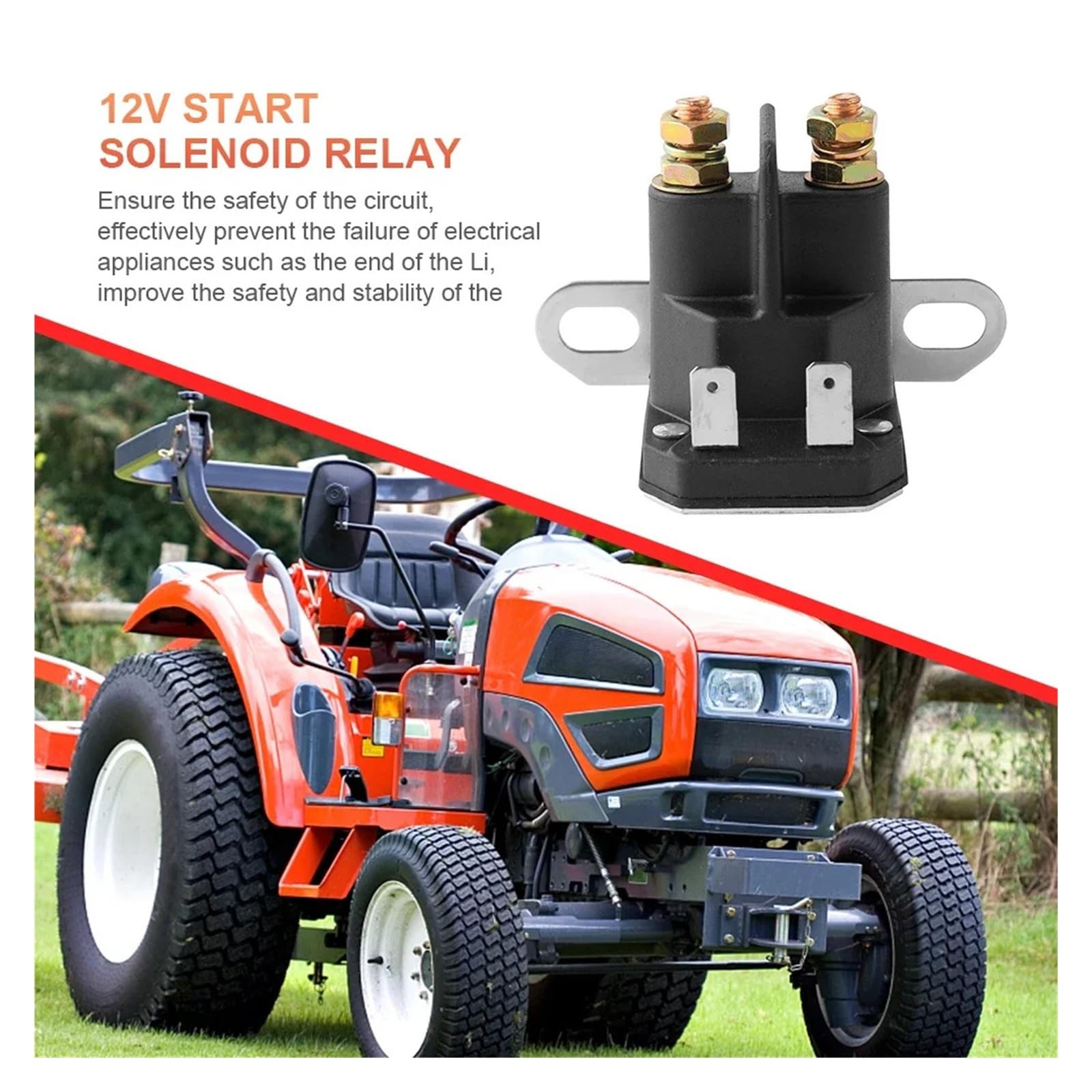 Relé de arranque for cortacésped de 12 V 725-04439A, for cortacésped, motocicleta, tractor, lancha, 1134-2962-01 33-335