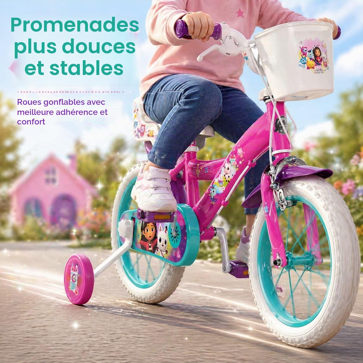 Toimsa Gabby's Dollhouse Bicicletta per Bambini 14"