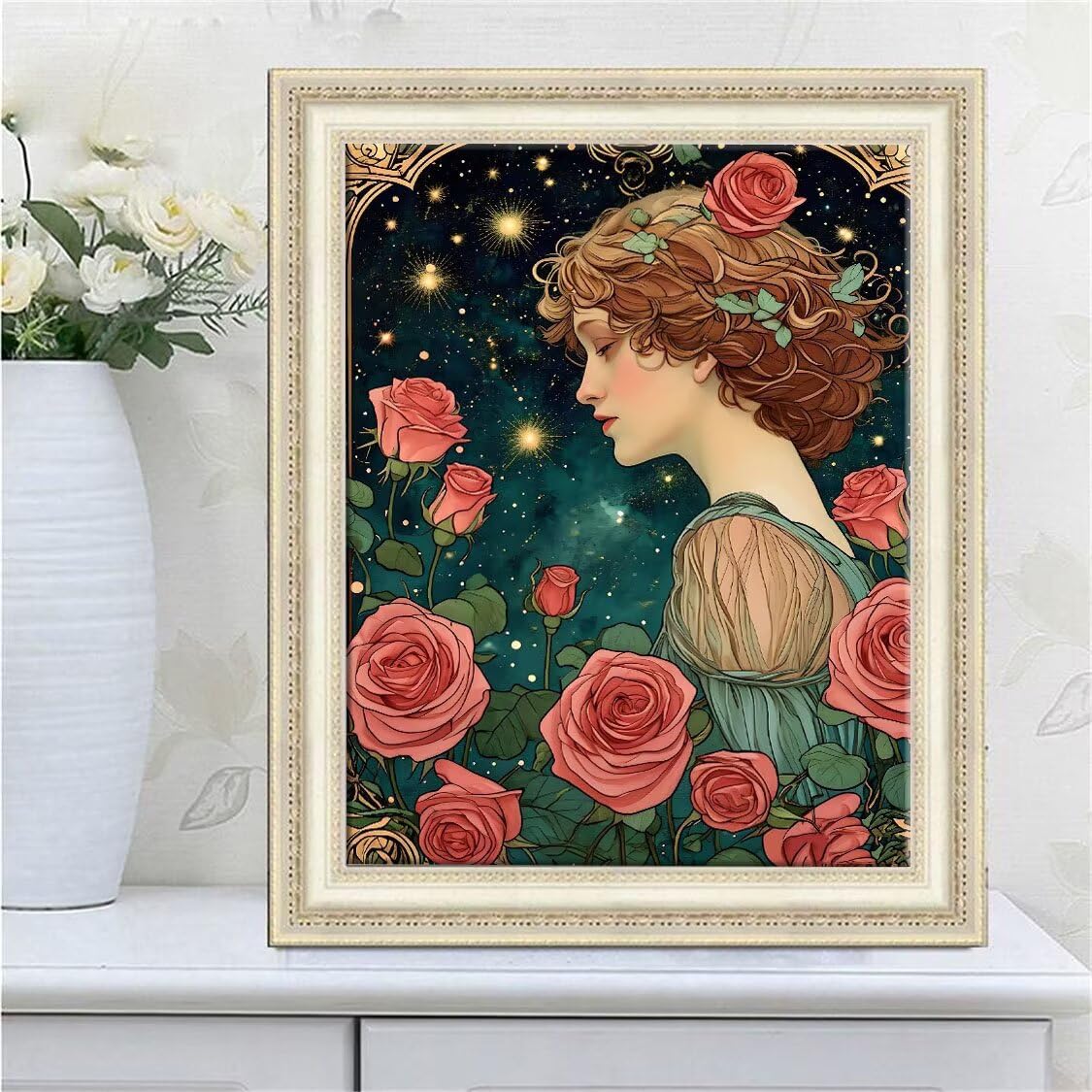 DIY 5D diamentowy obraz, sztuka diamentowa dla kobiet, zestawy róży dla dorosłych, sztuka z kryształków górskich, płótno, haft, artykuły rzemieślnicze, dla dzieci i dorosłych, idealna dekoracja