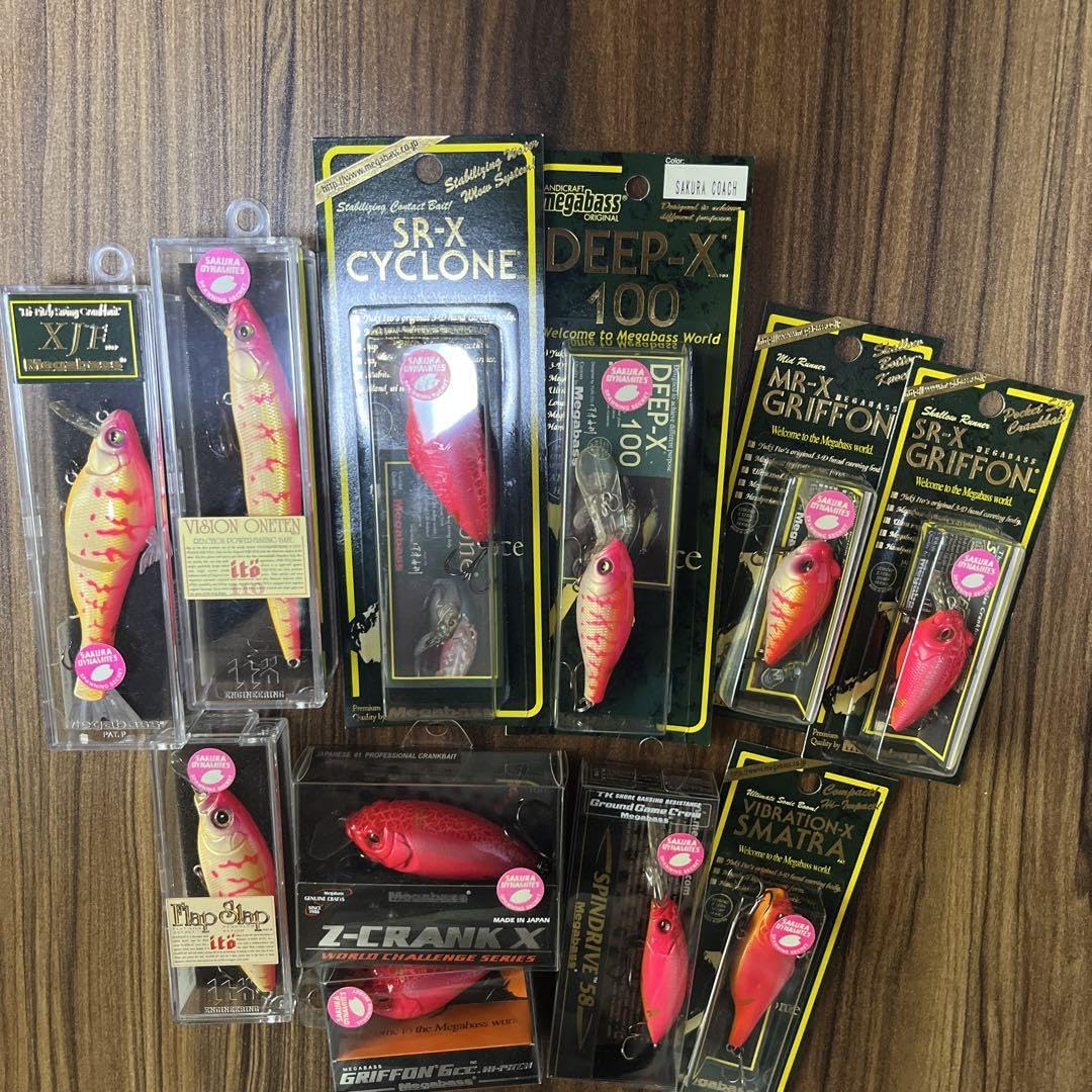 超レア メガバス サクラダイナマイツセット