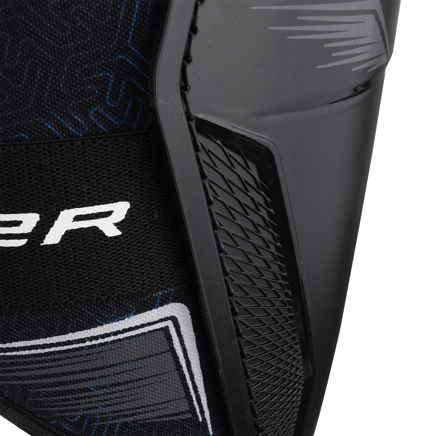 Bauer X II 2.0 - Espinilleras para hockey sobre hielo (15")