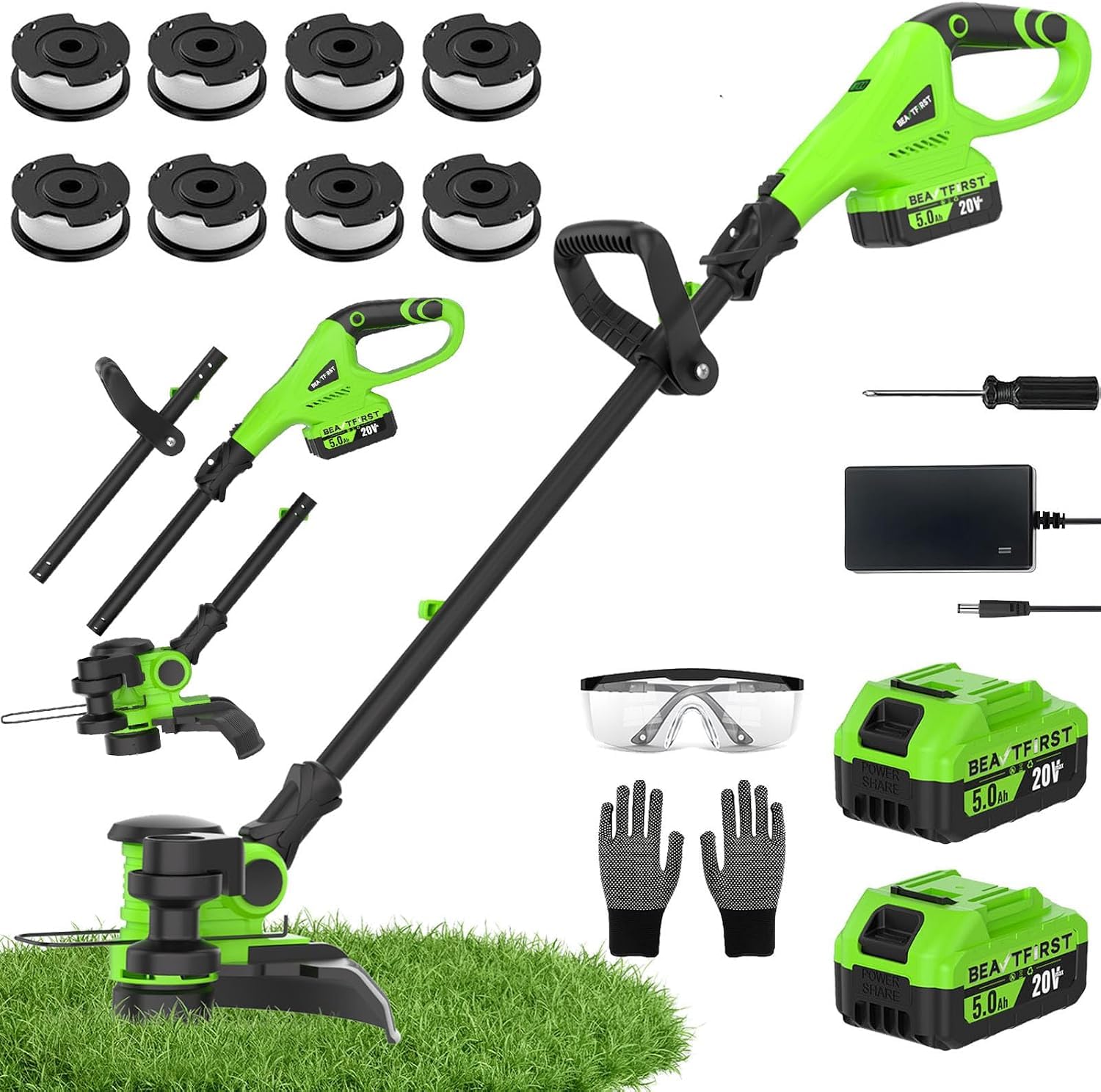 BeautFirst 12' Cordless Weed Wacker