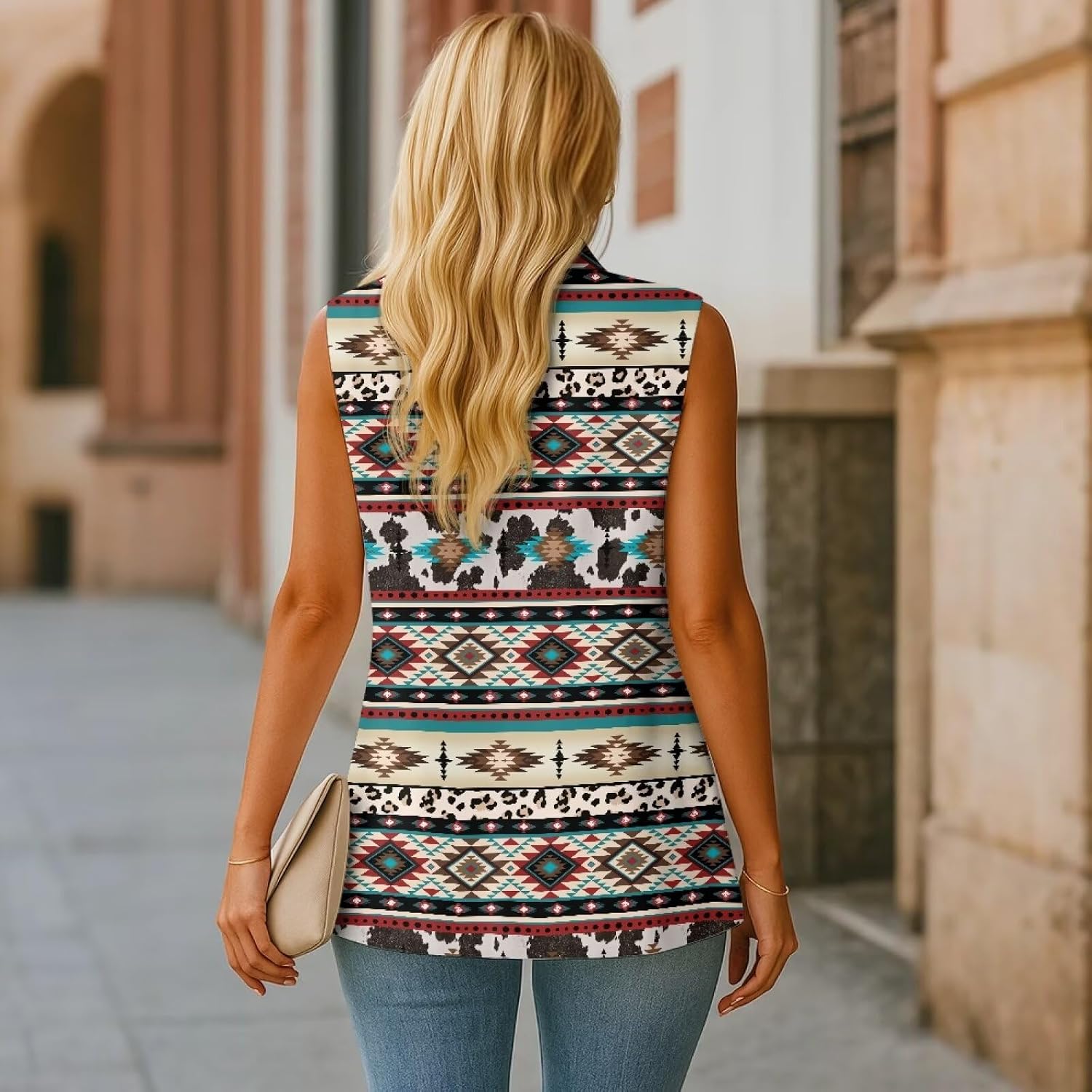 Tupalatus Womens Vests Casual Breathe Womens V Neck Sleeveless Dress Vest A Great Gift for Mom,Friens，or Daughters