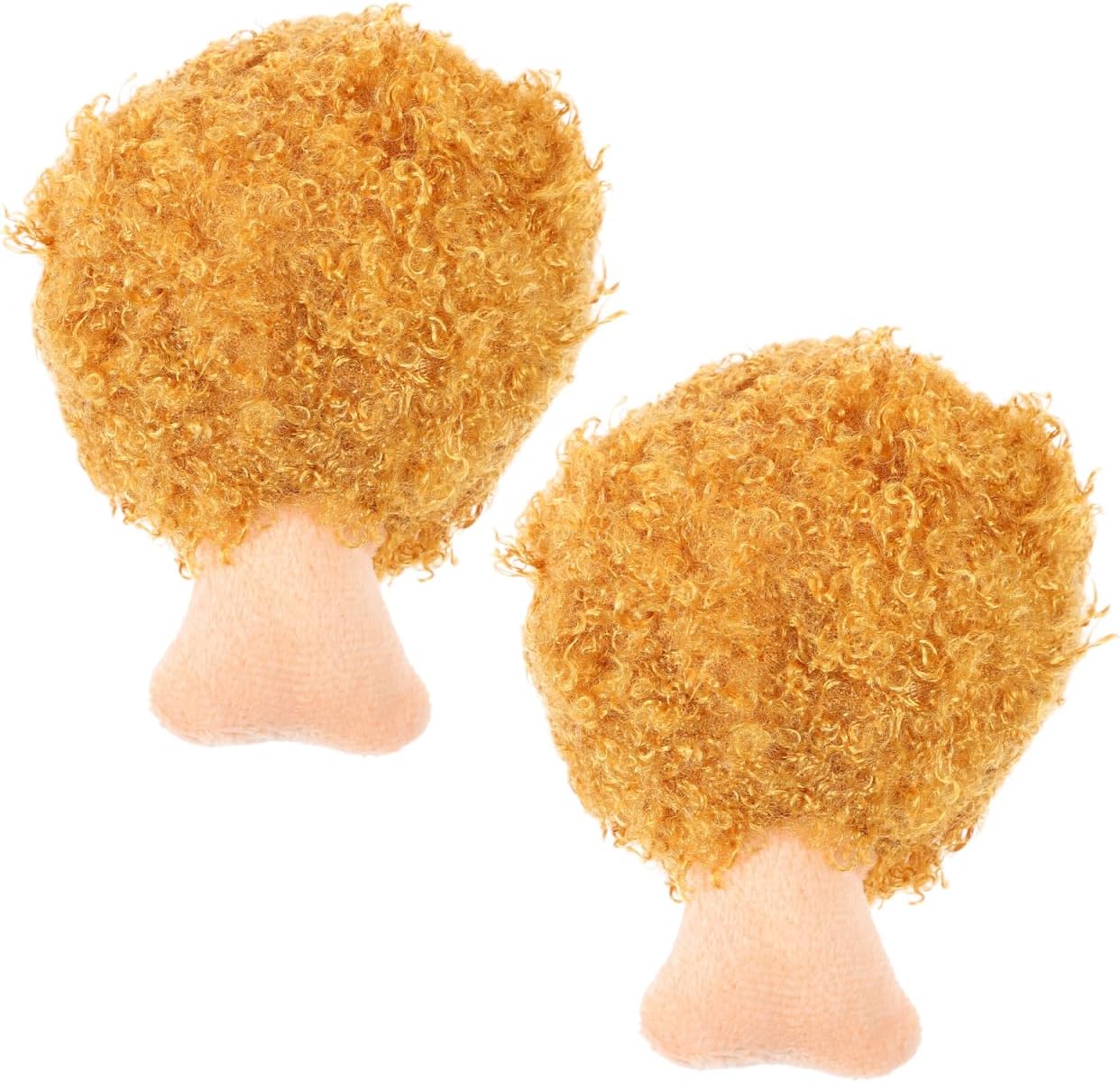 Juguete para Perros Angoily Pierna de Pollo 2 Pack Chirriante Interactivo