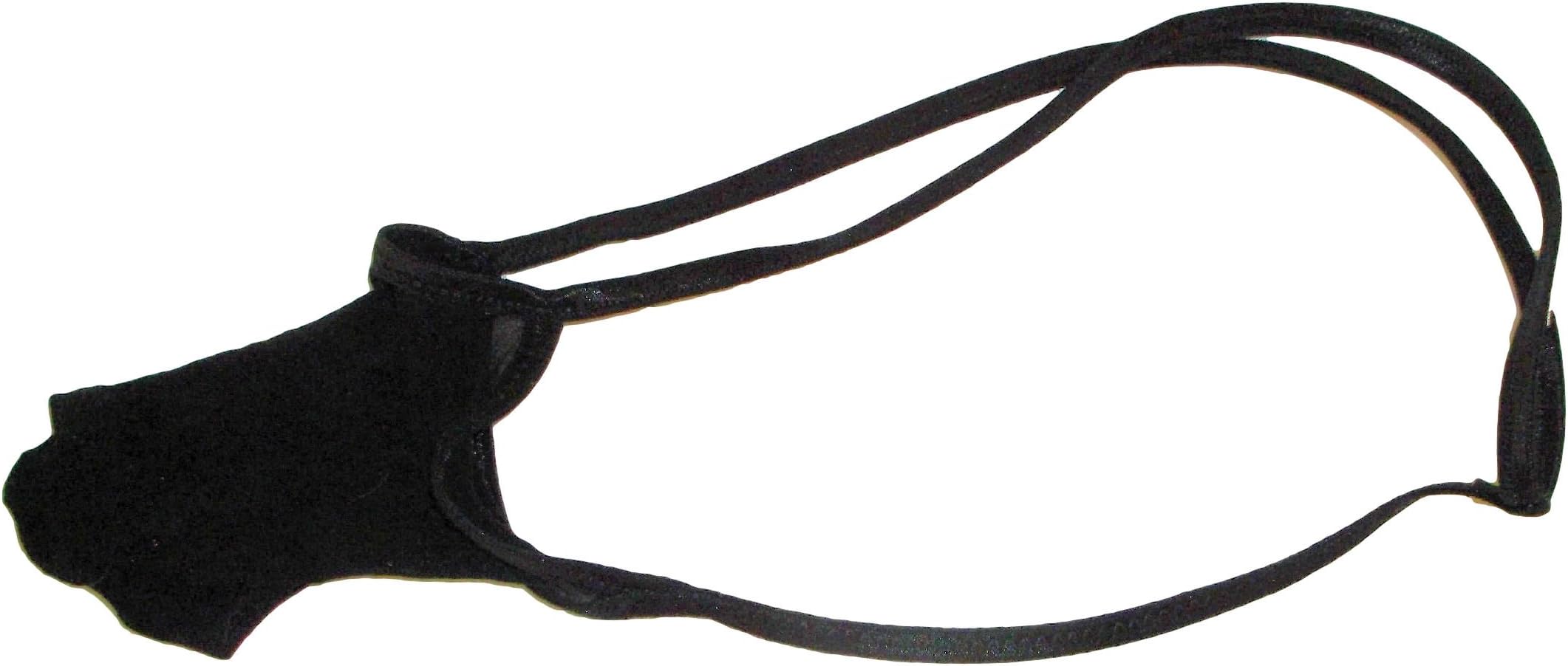 Mens G String Torpedo Missile Thong EXPANDABLE Stretchy Stocking JET BLACK Made in USA
