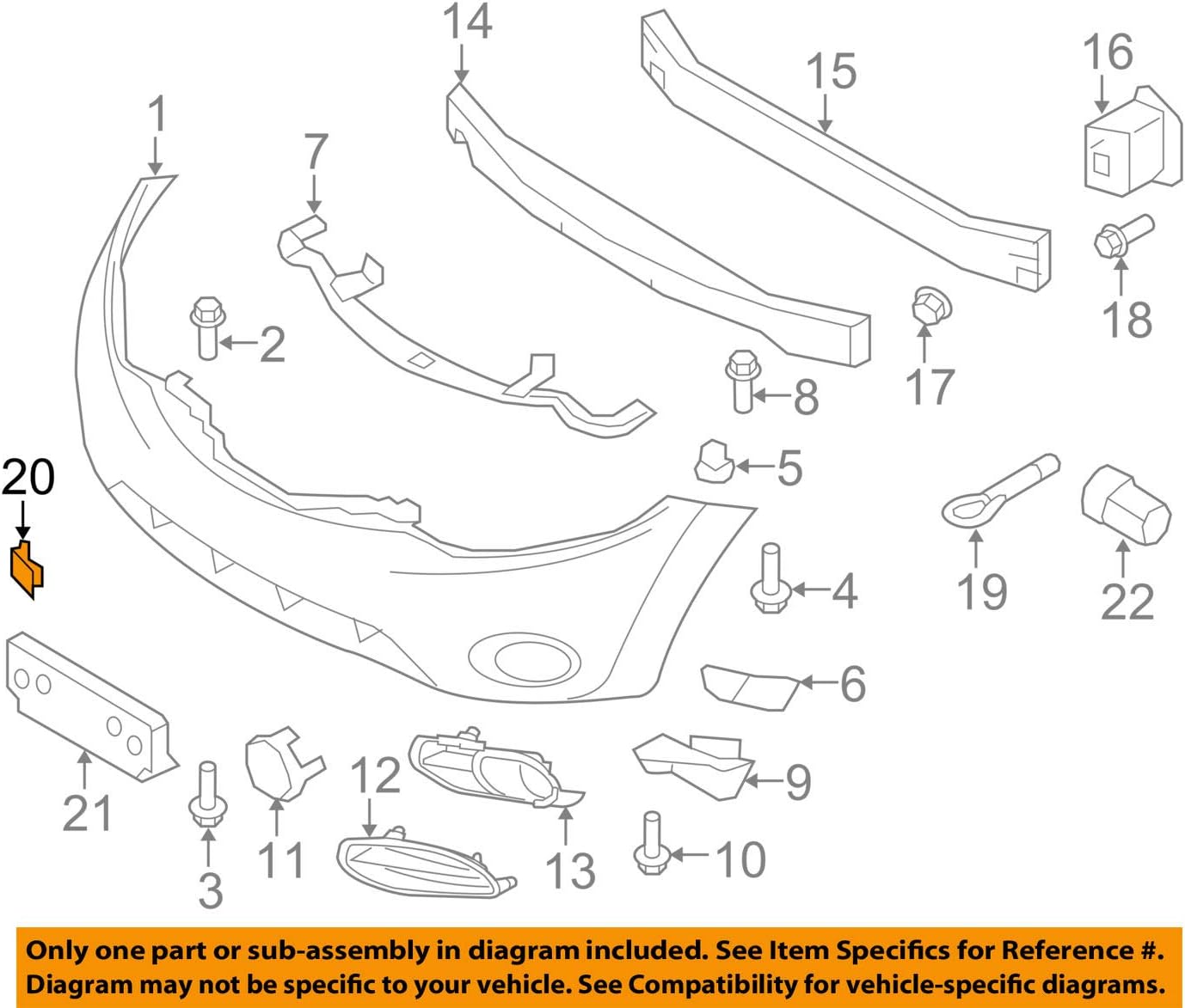Genuine Nissan Parts - Authentic Catalog Part from The Factory (62086-1GR0H)