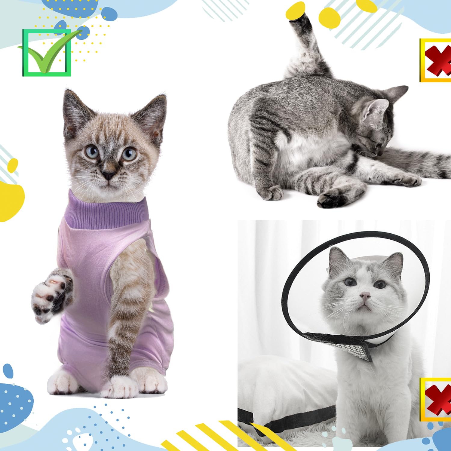 RUGBOL Cat Recovery Suit - Image 4
