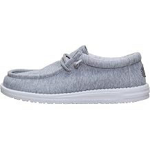 HEYDUDE Mens Wally Stretch Jersey Slip On Shoes | Lightweight Loafer
