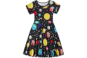 Adorable Dinosaur Sundress: A Twirl-Worthy Delight for Young Explorers