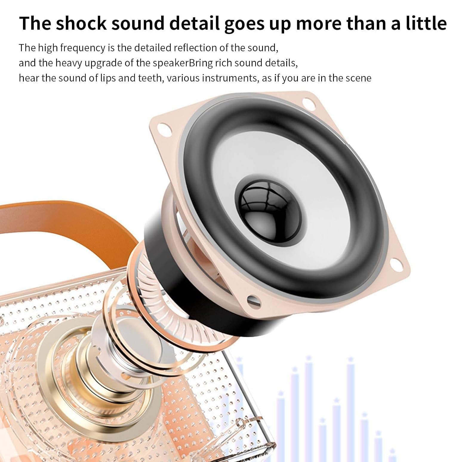 Głośnik Do Karaoke, Zestaw Do Karaoke Bluetooth Z Przenośnym Uchwytem I 2 Mikrofonami Bezprzewodowymi, Obsługuje Wejście TF/USB/AUX I Światło LED, Na Imprezę, Prezenty, Na Zewnątrz/wewnątrz