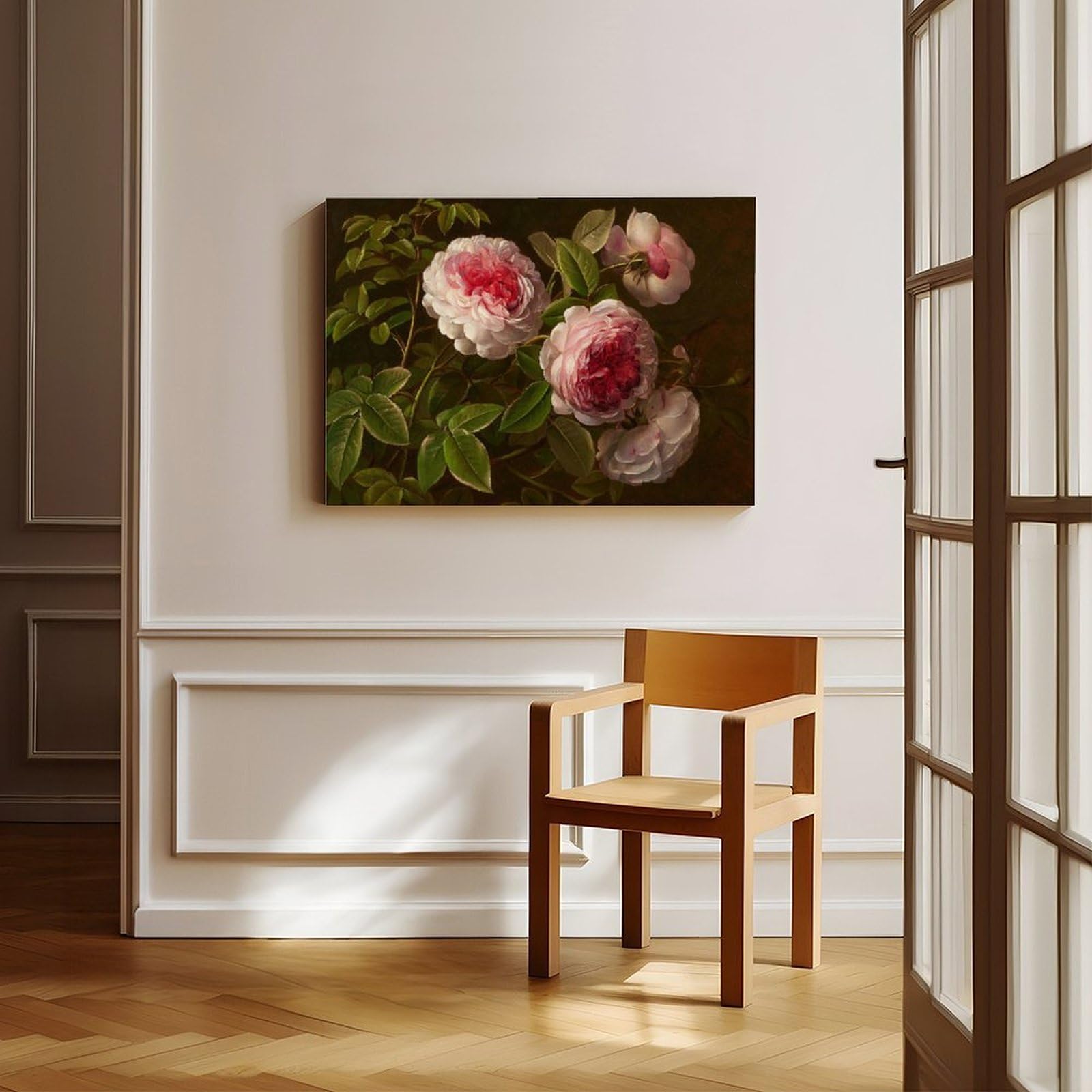 Rosafarbene - Poster su tela, decorazione per ufficio, idea regalo