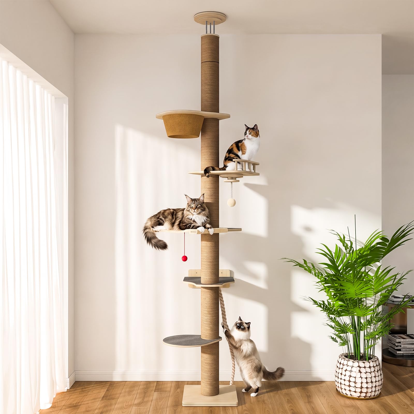 Chuiendi Wall-Mount Cat Tree