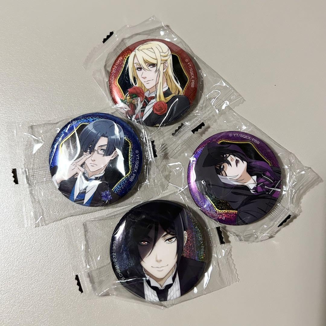 Amazon.co.jp: セバスチャン ミカエリス 黒執事 カプセル缶バッジ