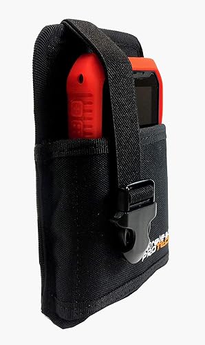 Miniatura 7 de Sonim XP5S - Funda de gel de silicona para Sonim XP5s XP5800 y funda de nailon balístico de grado militar (rojo)