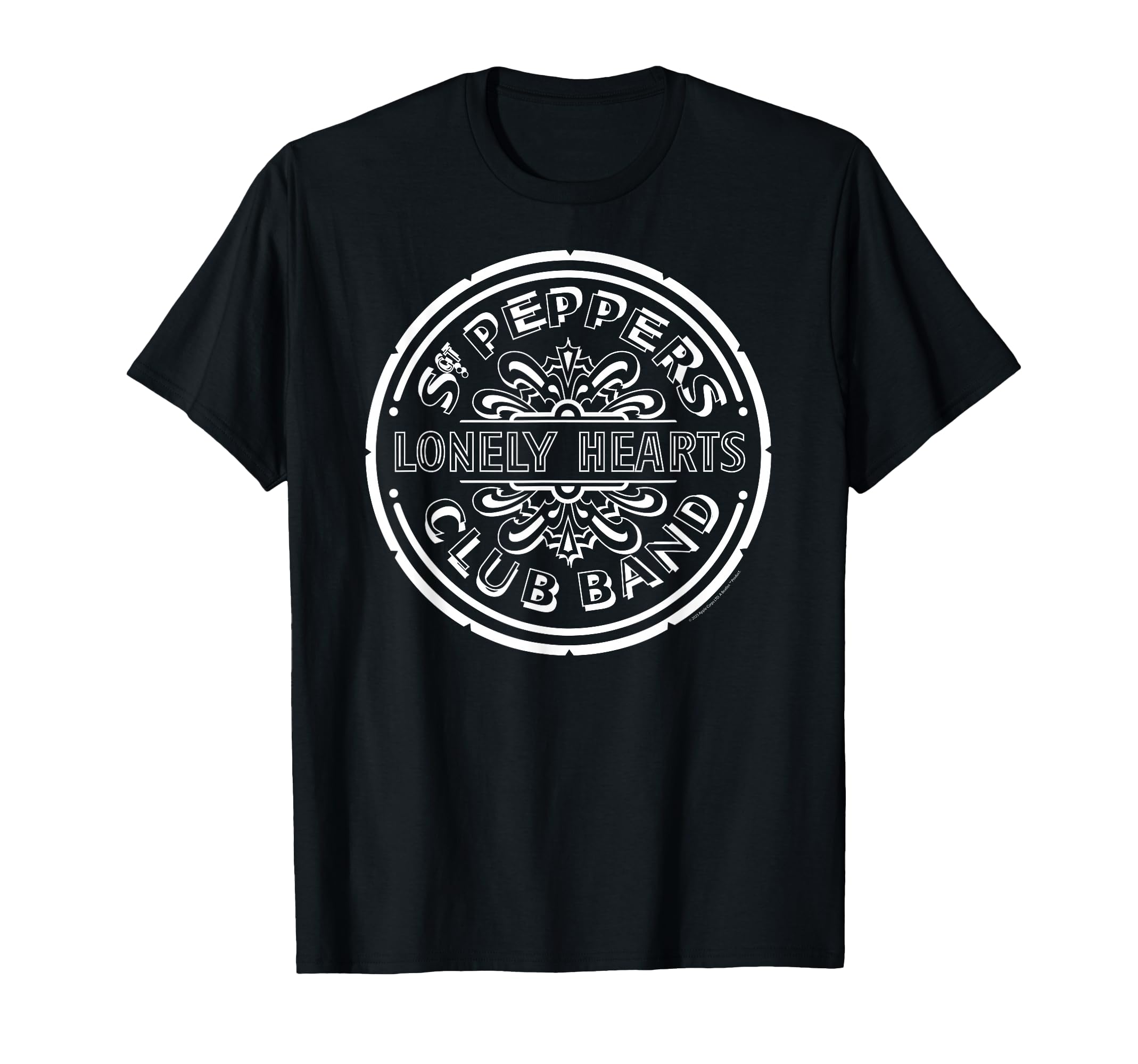 Official Beatles SGT Peppers Lonely Hearts Club Rock Band T-Shirt