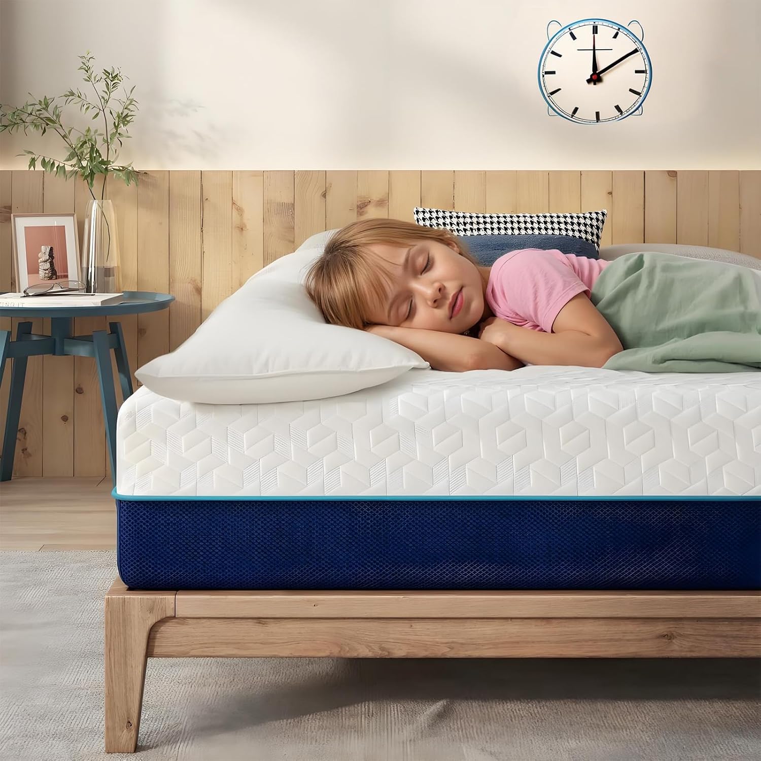 Twin Size Mattress 6 Inch, Luxury Gel Memory Foam Mattress for Pressure Relief, Medium Firmness for Back Pain Relief, CertiPUR-US Certified & Fiberglass Free, Washable Cover, 75"*39" (6 Inch, Twin) Twin 6 Inch - Image 1 of 8