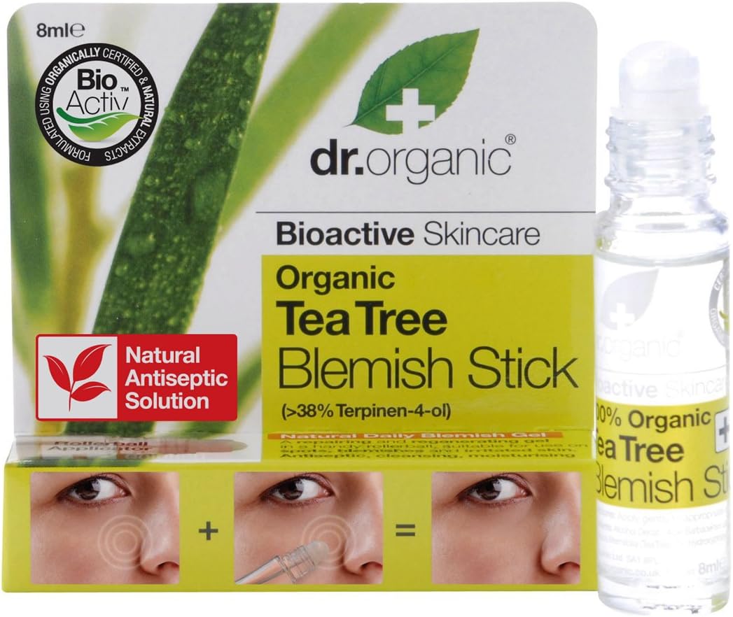 Dr.organic Tea Tree Blemish Stick 8ml [並行輸入品]
