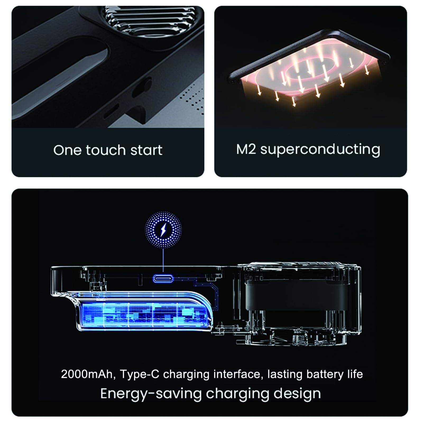 Vassoio elettrico per scongelare la carne da 4,2 l, con tecnologia di flusso d'aria e timer, piastra di sbrinamento ricaricabile tramite USB, per bistecca, pollo, pesce, frutti di mare, facile da