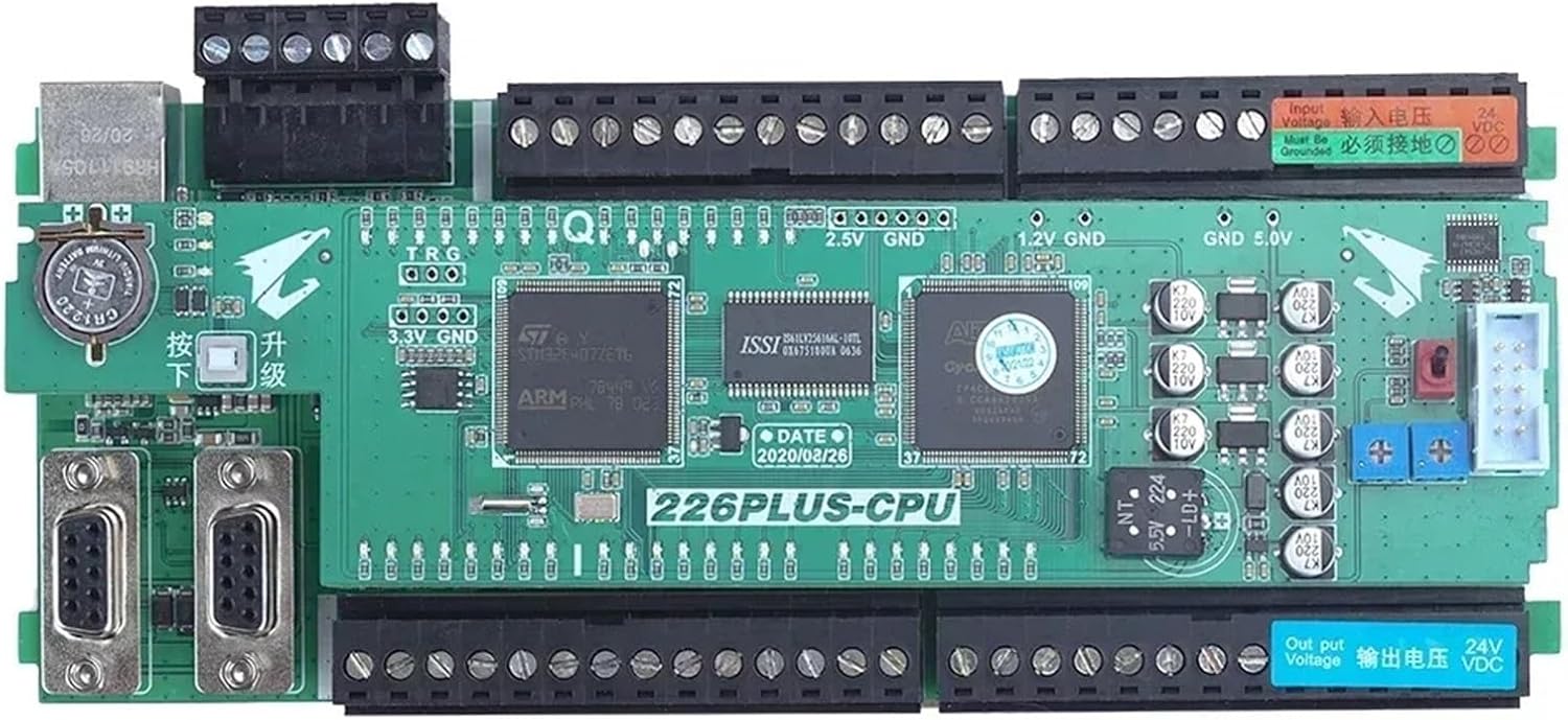 1pc CPU226 216-2BD23 Ethernet Port Replace S7-200 Programmable Logic Controller 24I 16O Analog 2AI 1AO Relay Transistor(216-2AD23 Ethernet)