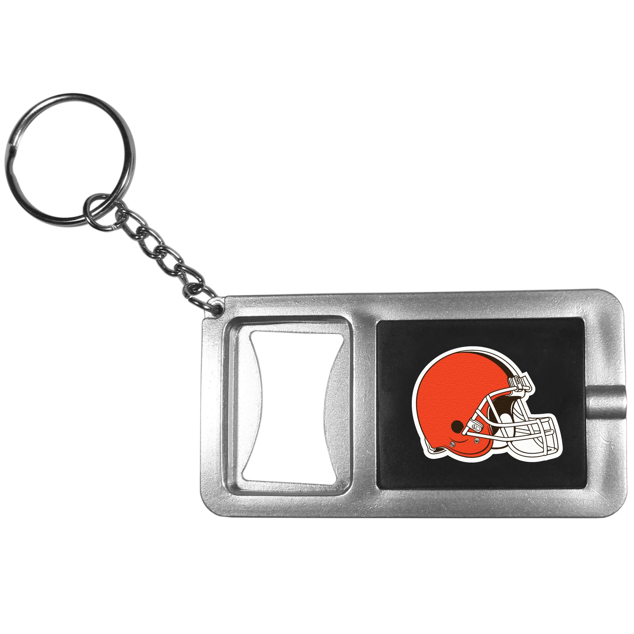 Siskiyou Sports NFL unisex-adult Flashlight Key Chain With Bottle Opener