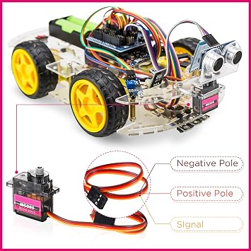Hanaive 16 Pcs 9g Micro Servo Motor Mini Servo Motors Rc Kit