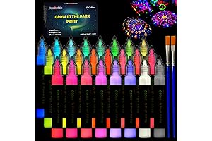 FansArriche Glow Paint Pen: Unleash Your Creativity with Our Vibrant and Enduring Paint Markers