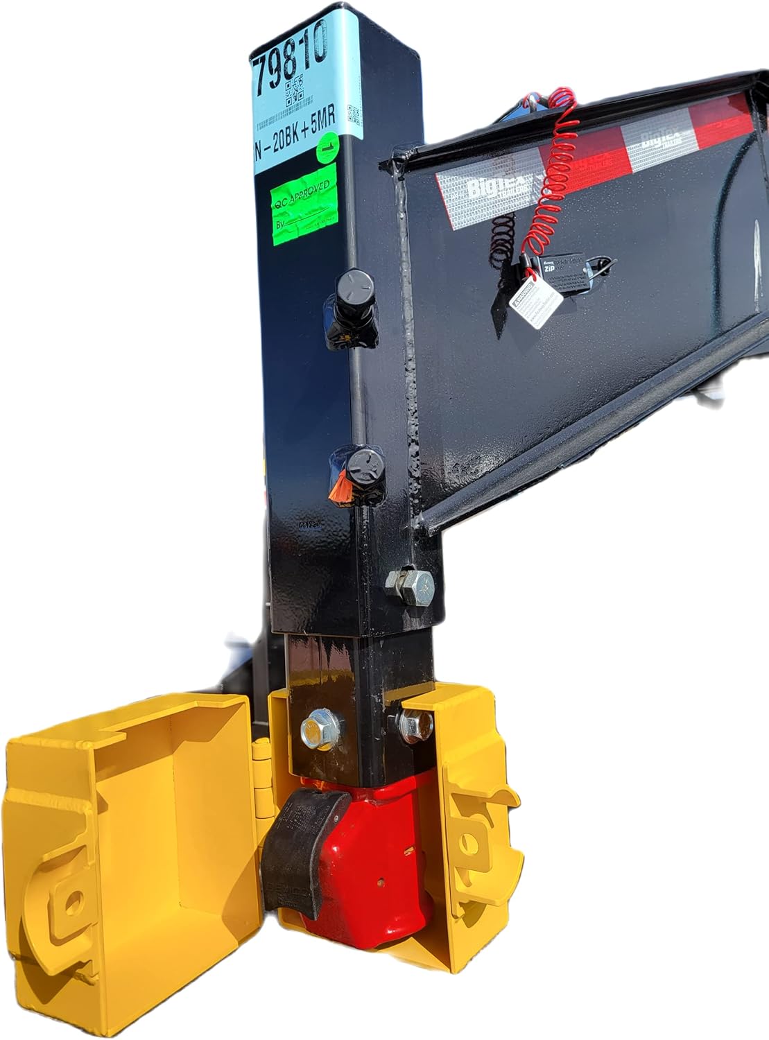 Ft. Knox Locks Demco EZ Latch Gooseneck Lock (W/Trimax Puck Lock, W/O Set Bolt, Welded)