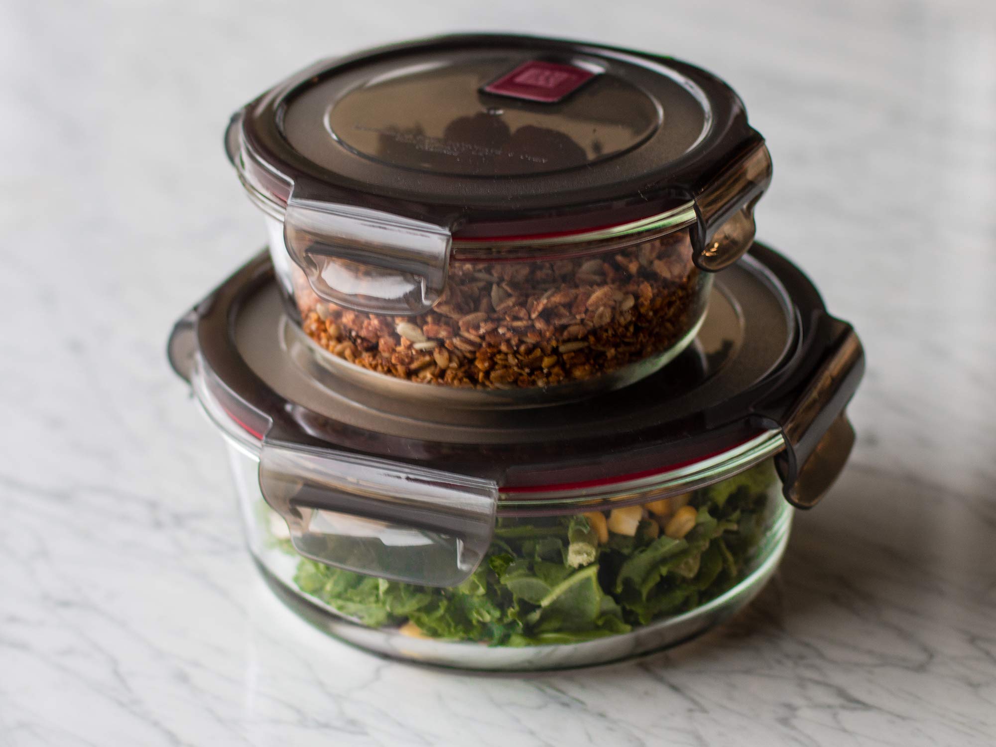 Amazon｜ZWILLING Gusto 1.37クォート 丸型食品保存容器 1300ml ガラス