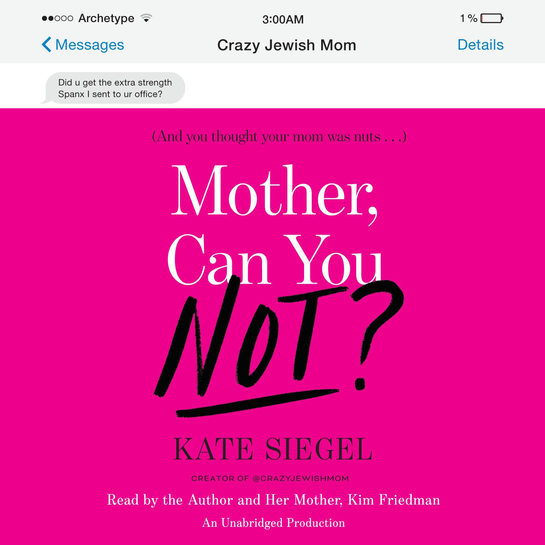 Cover art for Mother, Can You Not?