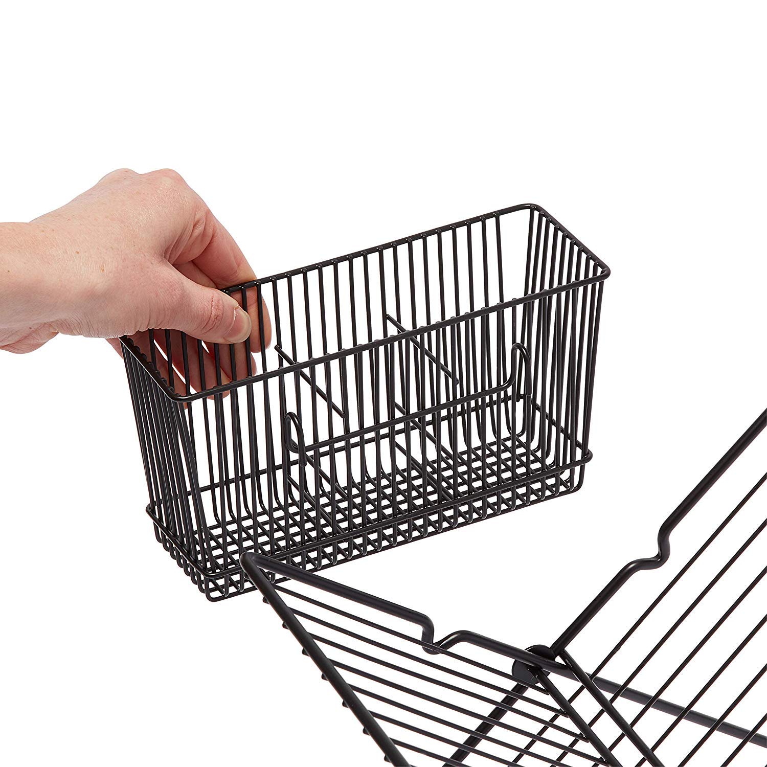 Égouttoir à vaisselle à deux étages - Égouttoir à assiettes amovible