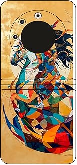 SKINADDA Mobile Skin Sticker Compatible with Tecno Phantom V FLIP Skin Not Back Cover, Camera & Back Protector Mobile Skin Wrap; Tecno Phantom V FLIP-JF-107