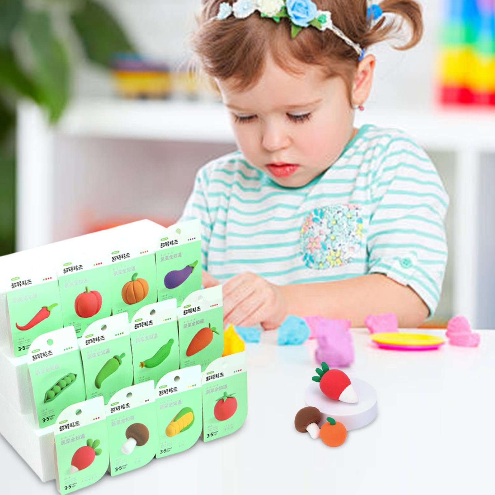 Argilla asciugata all'aria per bambini,Kit argilla asciugata all'aria | Progetto artigianale di attività artistica con strumenti di scultura per ragazzi e ragazze