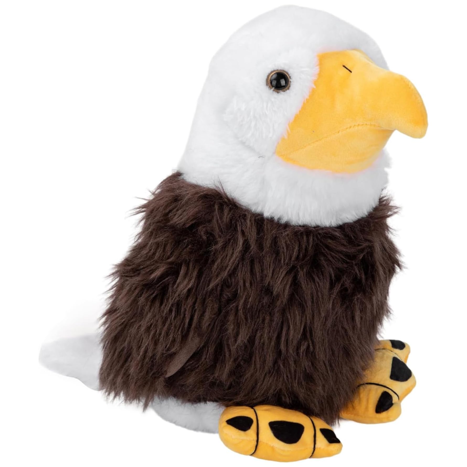 10x8-Zoll-Fahrer Kopfbezüge Golf Club Head Cover niedliche Adler-Form-Plüsch-Fahrer-Headcover Schutzdekorative Golfgeschenke für Frauen und Männer