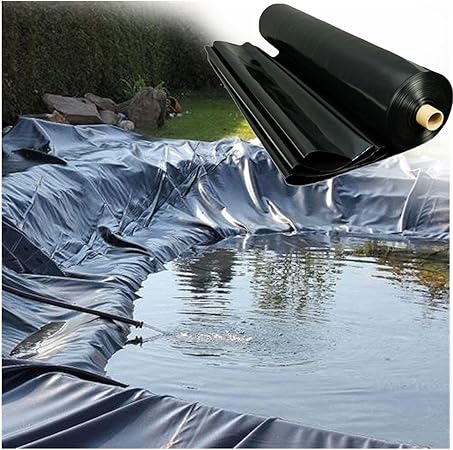 Image Outdoor Pond Liner Black 8mil HDPE Fish Pond Liners,for Waterfall Water Garden,6.6x13ft 6.6x36ft 9.9x16.5ft 16.5x26ft,Puncture And Tear Resistant Pond Film (Size : 11x15m) Image Outdoor Pond Liner Black 8mil HDPE Fish Pond Liners,for Waterfall Water Garden,6.6x13ft 6.6x36ft 9.9x16.5ft 16.5x26ft,Puncture And Tear Resistant Pond Film (Size : 11x15m)