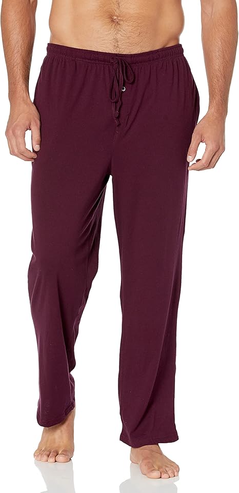 Amazon Essentials Men's Cotton Knit Pajama Pant