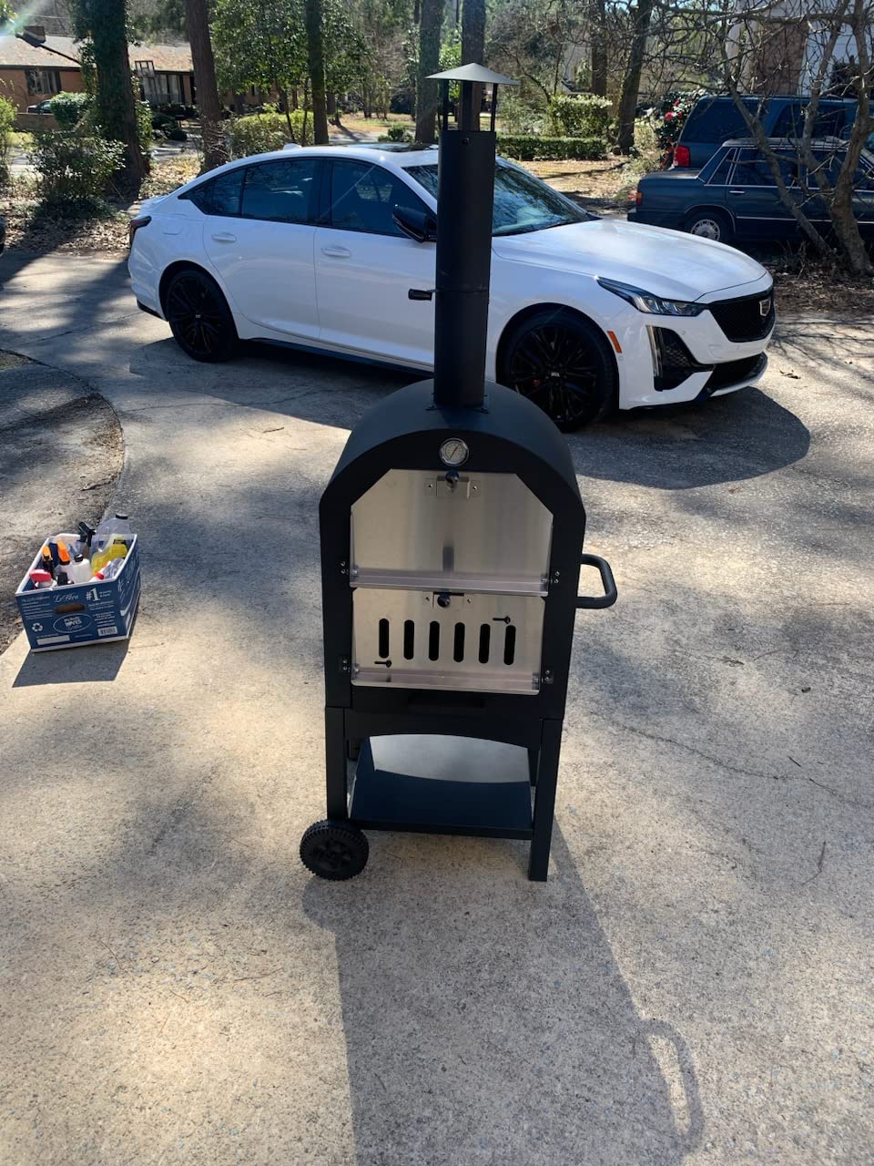 26/mo Finance Xilingol Pizza Oven Outdoor, Wood Fired Pizza Oven for