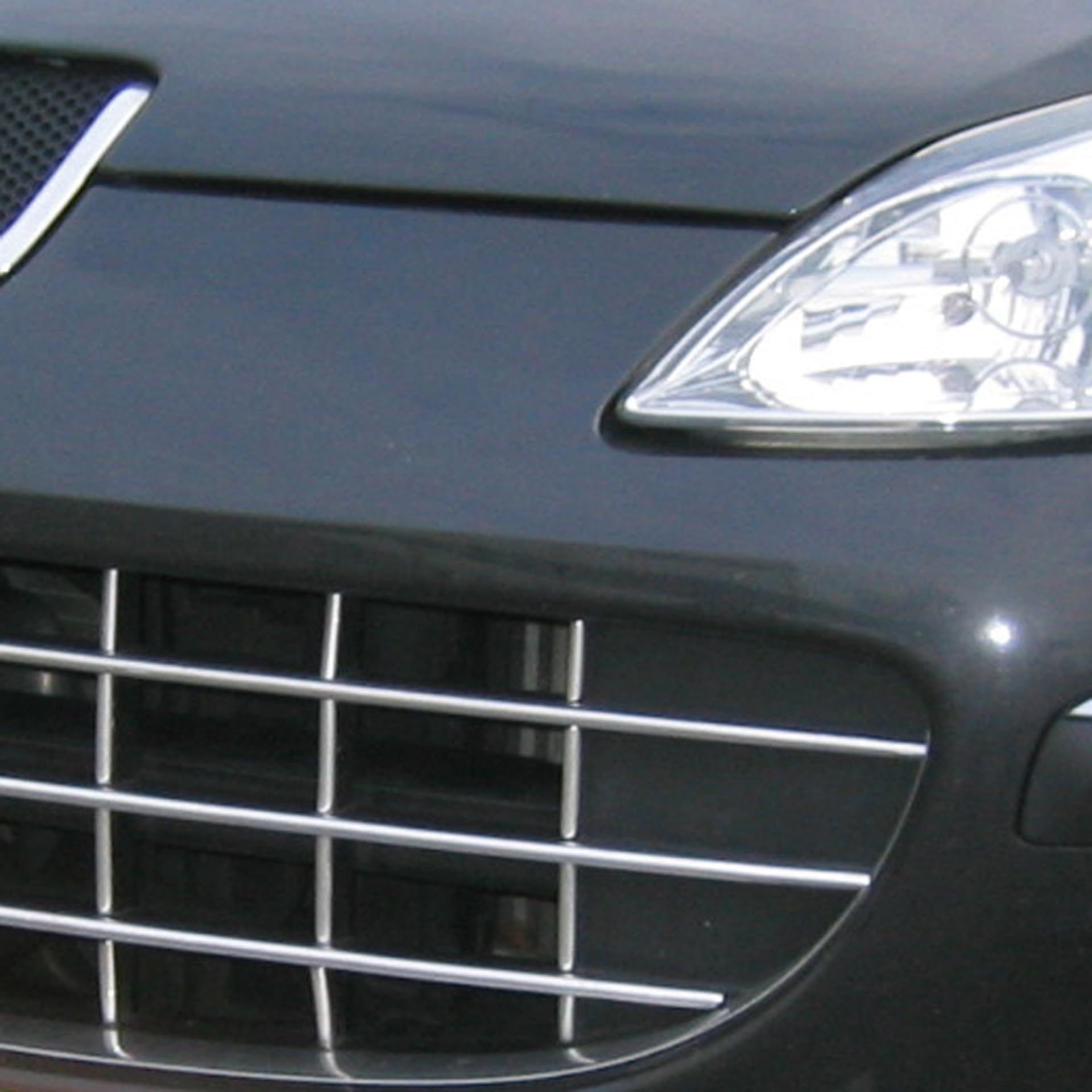 CARPOINT 2218540 Kit modanature decorative/protettive con foglio adesivo cromo
