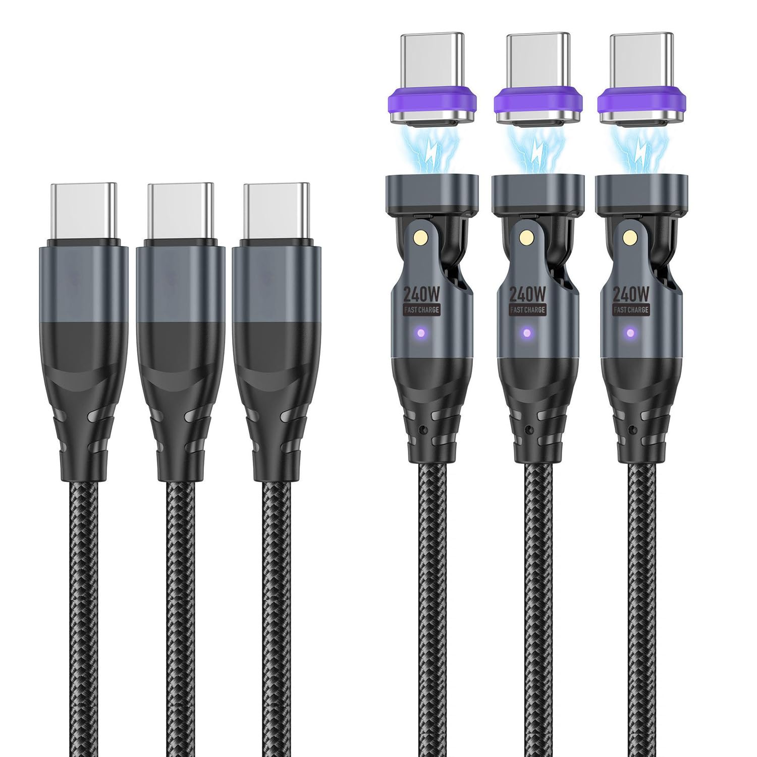 USB C Magnet adapter Typ C Anschluss USB 3.1 PD Schnell ladung Unterstützt Hoch
