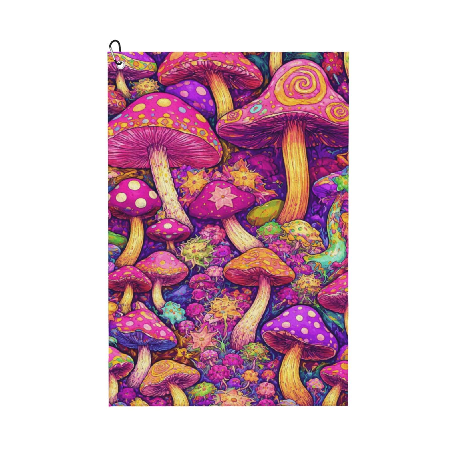 BSDFGSDD Trippy Mushroom Magic Art Golf Towel 24 x 16 inches
