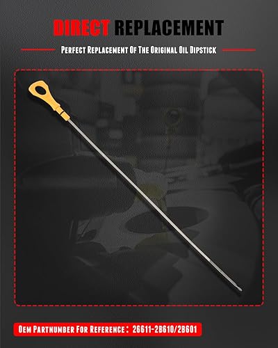 Miniatura 81 de CCIYU L3G6-10-450F - Varilla de aceite de motor de repuesto para Mazda 3 2012-2015 para Mazda 5 2011-2013 para Mazda 6 2010-2012 para Mazda CX-7 Dip
