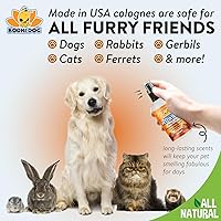 Vista 5 de Bodhi Dog Colonia prémium para perros – Perfume desodorizante y acondicionador para perros y gatos – Spray natural de larga duración – Mantiene a