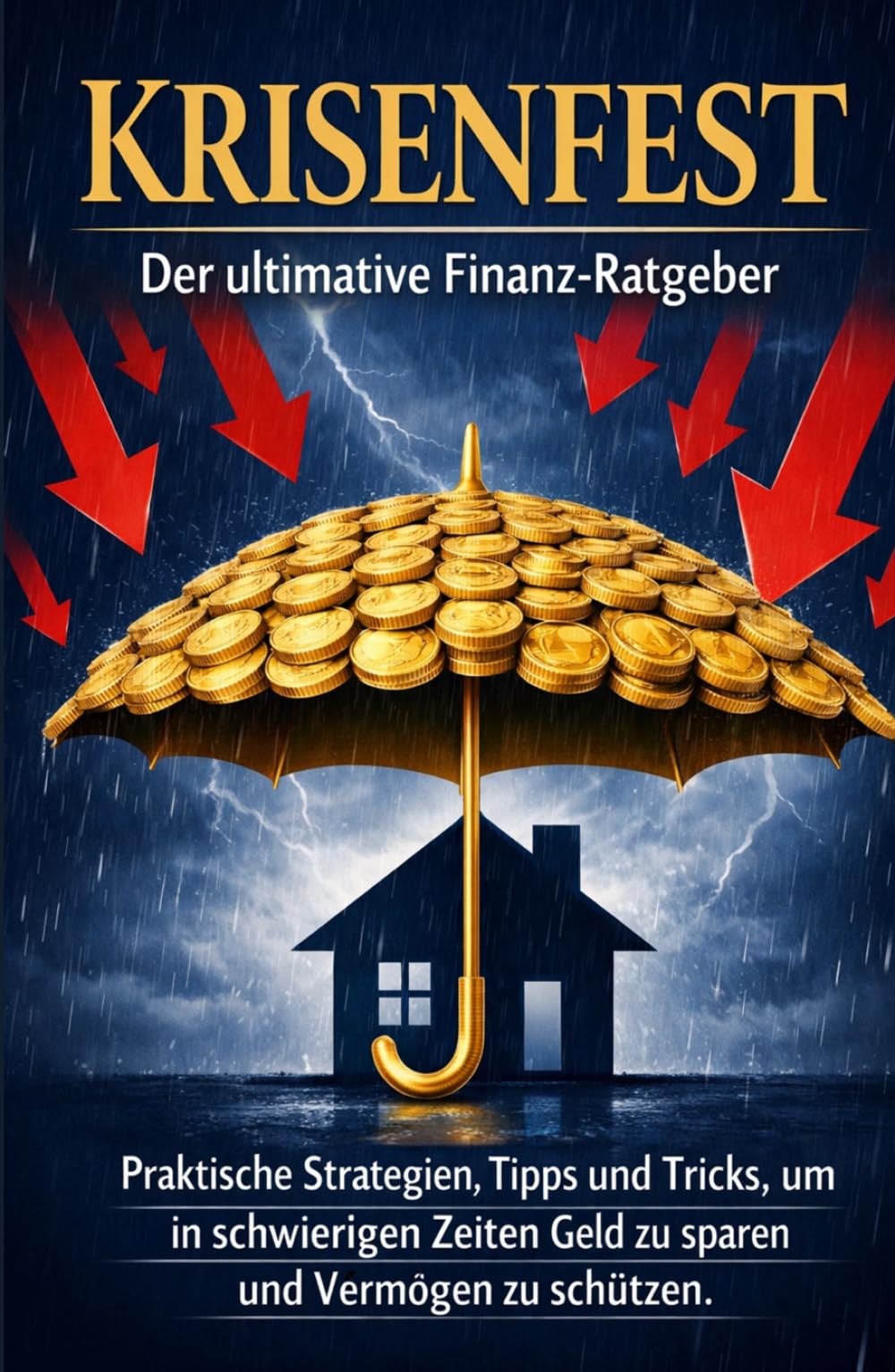 Krisenfest - der ultimative Finanz-Ratgeber: Praktische Strategien, Tipps und Tricks, um in schwierigen Zeiten Geld zu sparen und Vermögen zu schützen