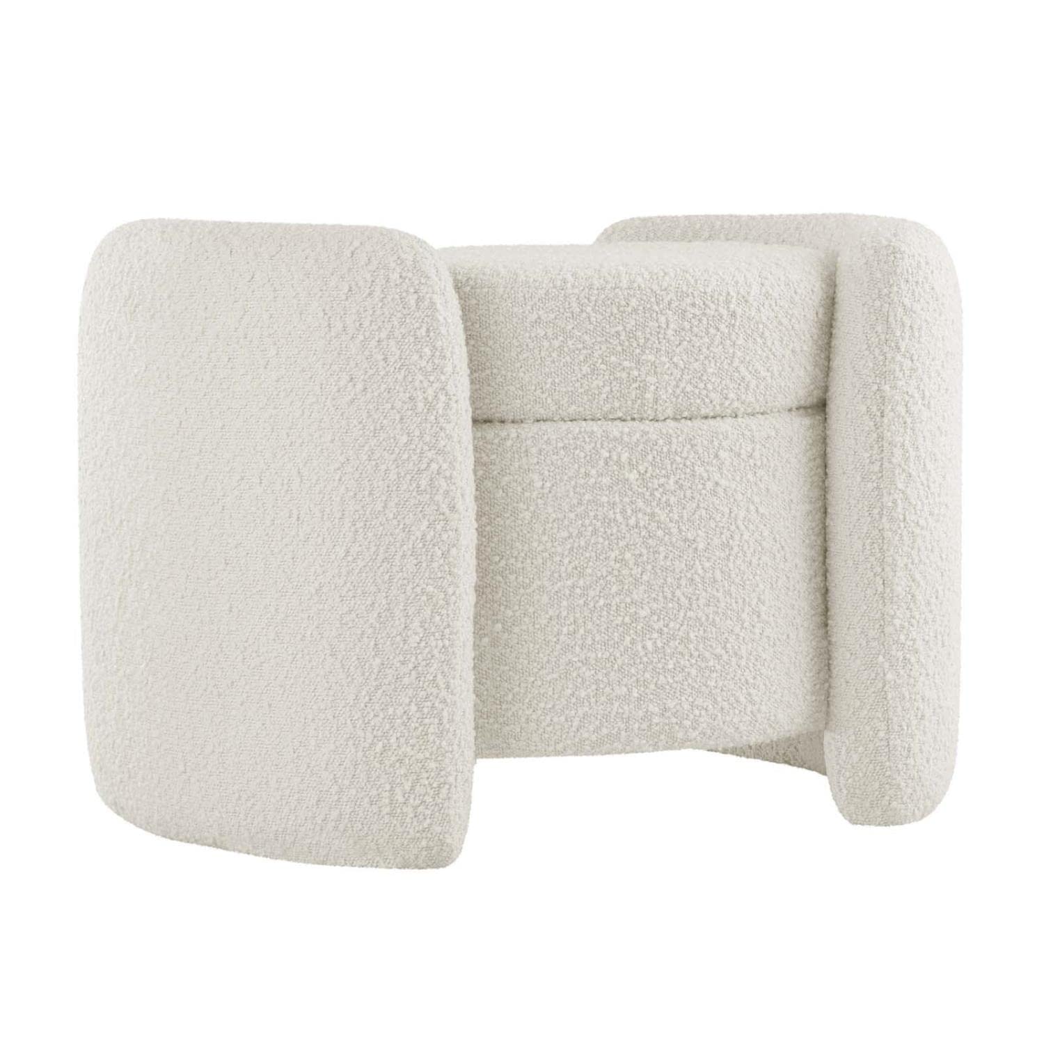 Amazon.com: Modway EEI-5561-IVO Nebula Boucle Upholstered  