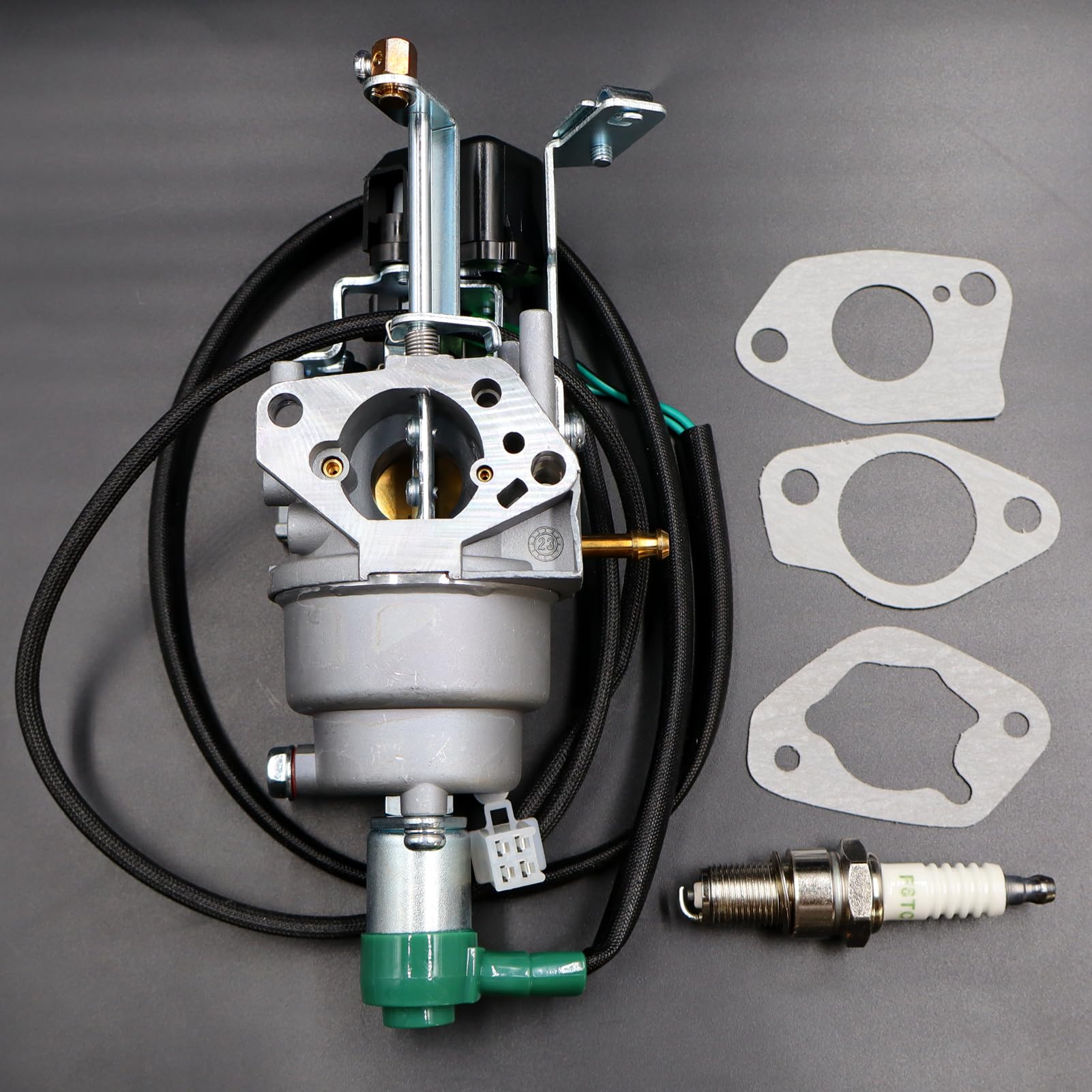 Huayi Carburateur inverseur OEM 16100-Z0C0210-00M0 compatible avec générateur silencieux Champion 100519 6250/5000 W, 301 CC