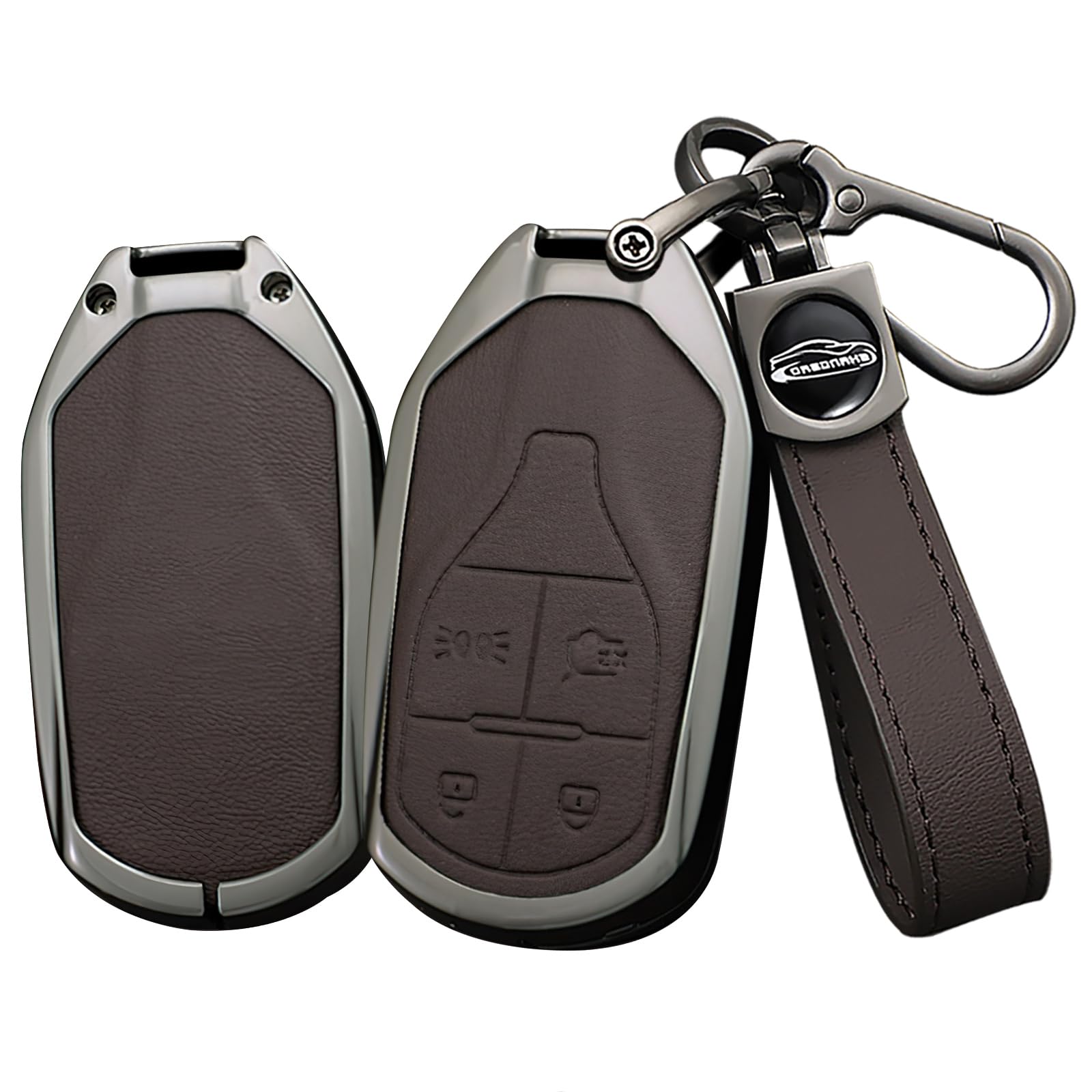 Coque clé Maserati boutons usés solution boîtier marron Ghibli Levante - 8